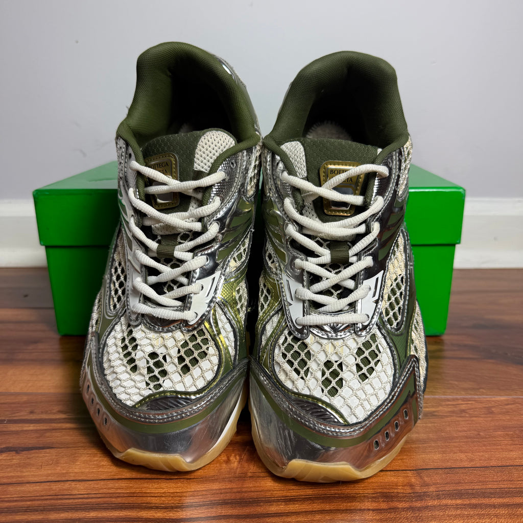 Bottega Veneta Olive Green Orbit Sneaker Size 9