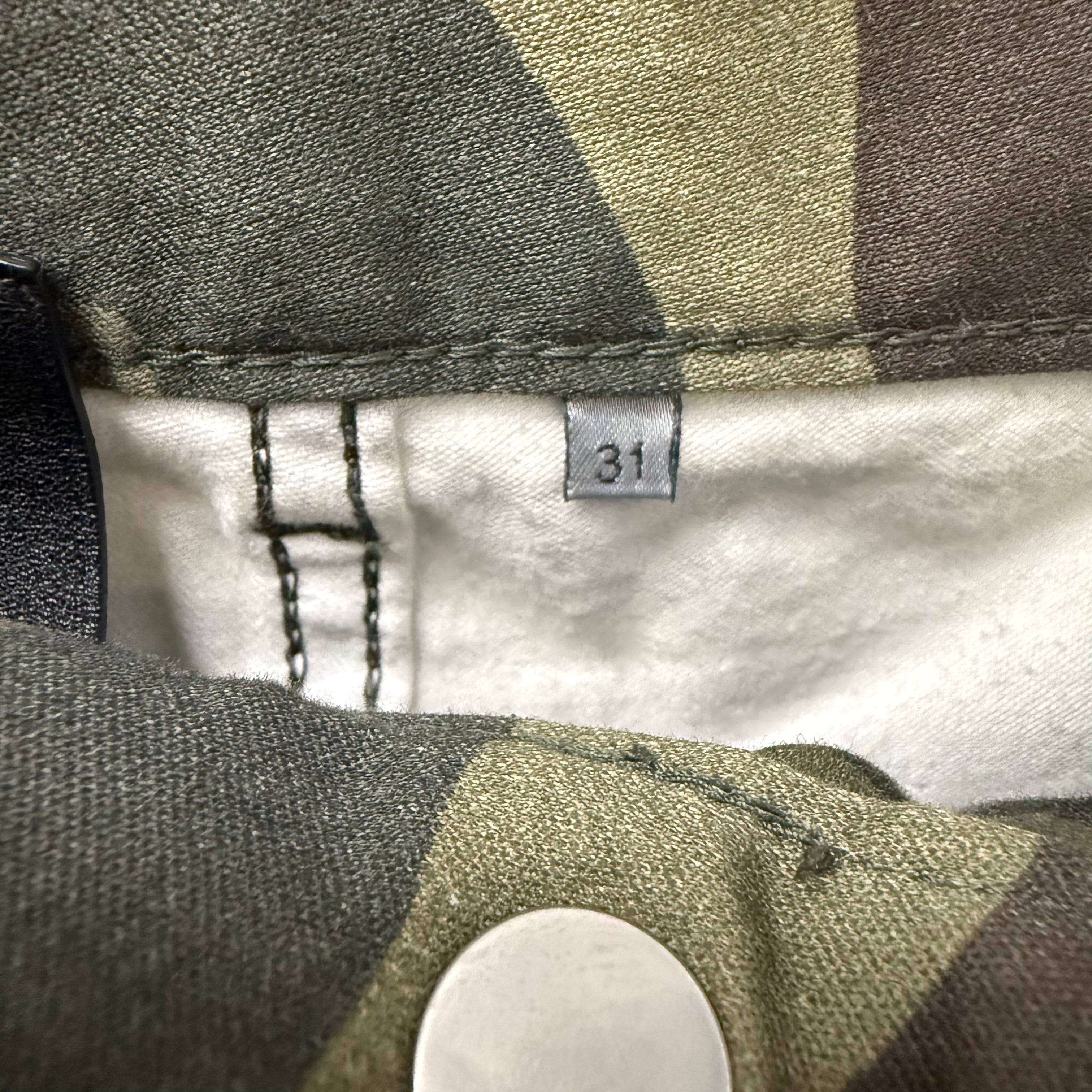 Dior Homme Camo Jeans SS16 Size 31