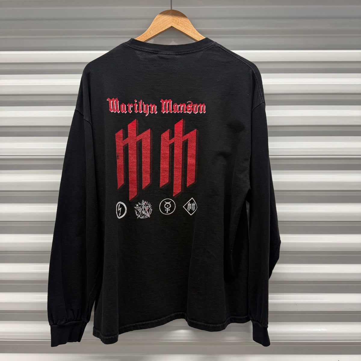 Vintage Marilyn Manson Golden Age lf Grotesque Longsleeve Size XL